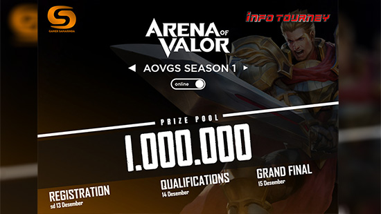 turnamen aov arena of valor desember 2019 gs season 1 logo