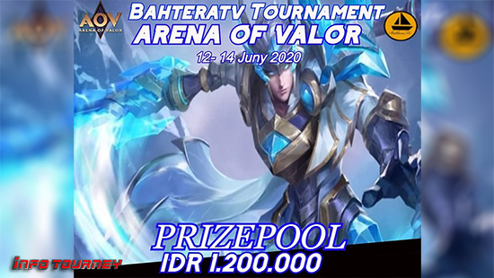 turnamen aov arena of valor juni 2020 bahteratv season 3 logo