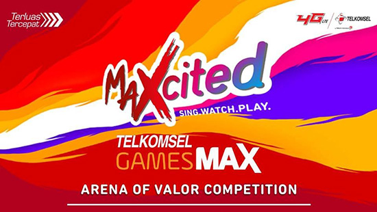 tourney aov telkomsel maxcited medan oktober 2017