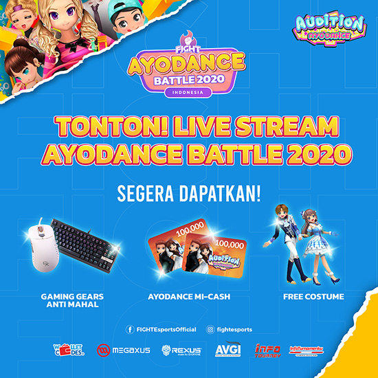 turnamen audition ayodance september 2020 ayodance battle 2020 poster 1