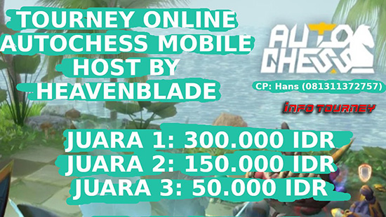 turnamen autochess auto chess juli 2019 auto chess heaven blade season 1 logo