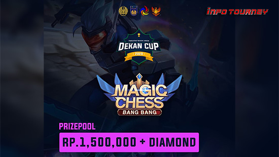 turnamen magic chess magicchess november 2020 dekan cup ft unesa 2020 logo