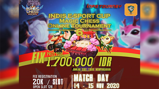 turnamen magic chess magicchess november 2020 indis esport season 6 logo