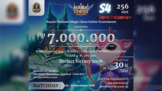 turnamen magic chess magicchess november 2020 royals indo platinum season 4 logo 1