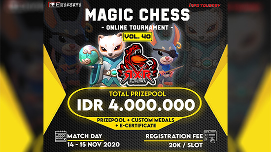 turnamen magic chess magicchess november 2020 rxr season 40 logo