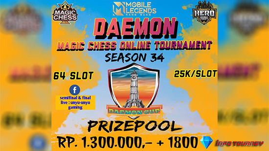 turnamen magic chess magicchess oktober 2020 daemon cup season 34 logo
