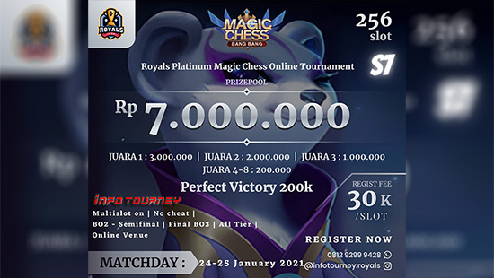 turnamen magic chess magicchess januari 2021 royals indo platinum season 7 logo 1