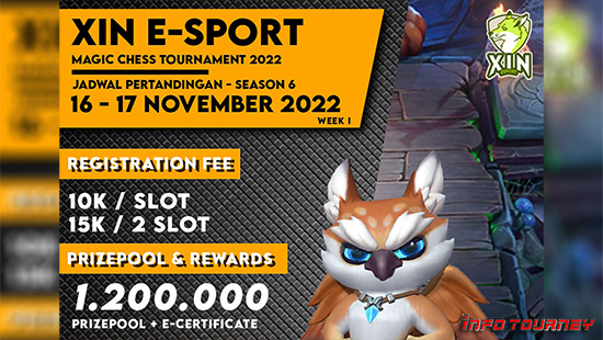 turnamen magic chess magicchess november 2022 xin esport season 56 week 1 logo
