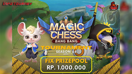 turnamen magic chess magicchess februari 2023 rxr esport season 64 week 1 logo