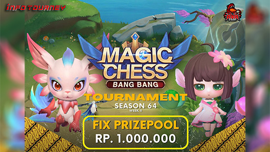 turnamen magic chess magicchess februari 2023 rxr esport season 64 week 2 logo