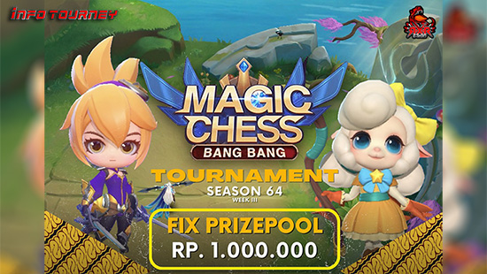 turnamen magic chess magicchess februari 2023 rxr esport season 64 week 3 logo