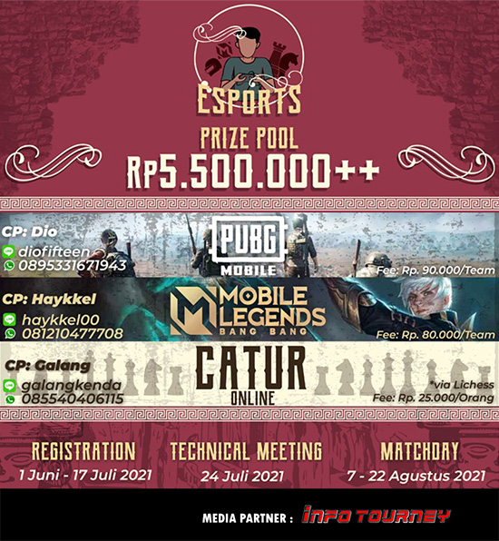 turnamen chess chess online agustus 2021 gepetra poster