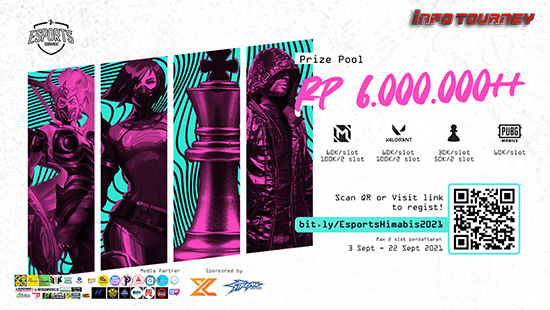 turnamen chess chess online september 2021 himabis esports season 2 logo