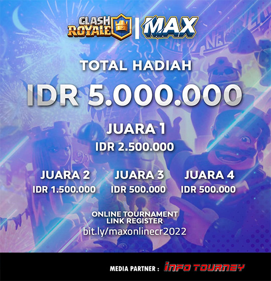 turnamen clash royale september 2022 metaco max poster