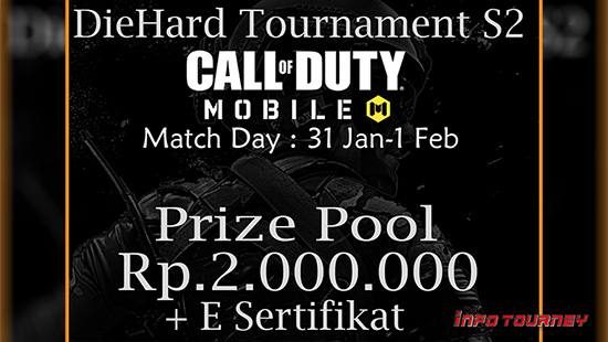 turnamen codm call of duty mobile januari 2020 die hard season 1 logo