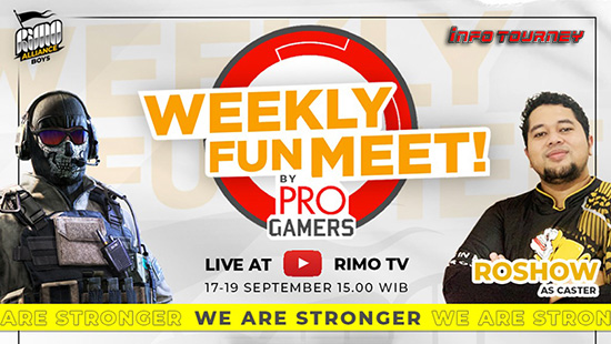 turnamen codm call of duty mobile september 2020 weekly fun meet logo