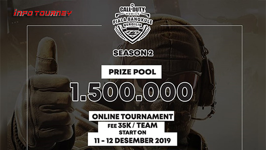 turnamen codm call of duty mobile desember 2019 pbb season 2 logo