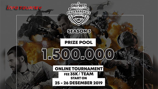 turnamen codm call of duty mobile desember 2019 pbb season 3 logo