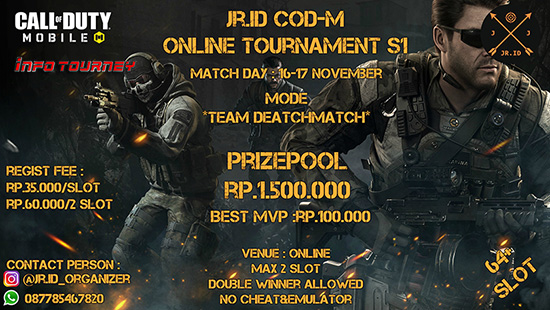 turnamen codm call of duty mobile jr id season 1 logo