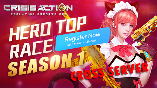 turnamen crisis action hero top race season 1 cross server logo