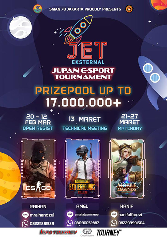 turnamen csgo counter strike global offensive maret 2021 jet eksternal 2021 poster