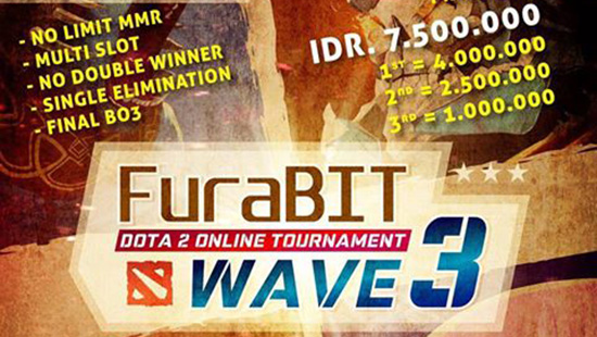 turnamen dota2 furabit online wave3 mei 2018 logo