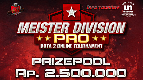 turnamen dota2 meister division pro dota2 januari 2019 logo
