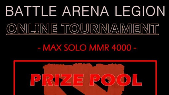 turnamen dota2 battle arena legion series 1 juli 2018 logo