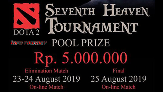 turnamen dota dota2 agustus 2019 seventh heaven 2019 new logo