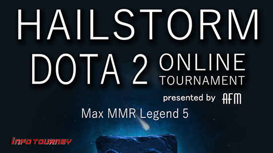 turnamen dota dota2 desember 2019 hailstorm logo