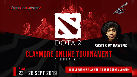turnamen dota dota2 september 2019 claymore season 1 logo