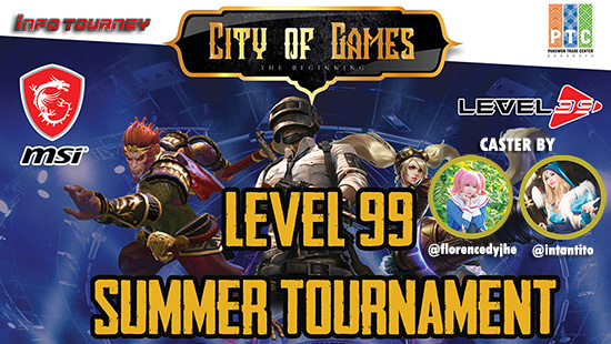 turnamen dota dota2 september 2019 level 99 summer tournament logo
