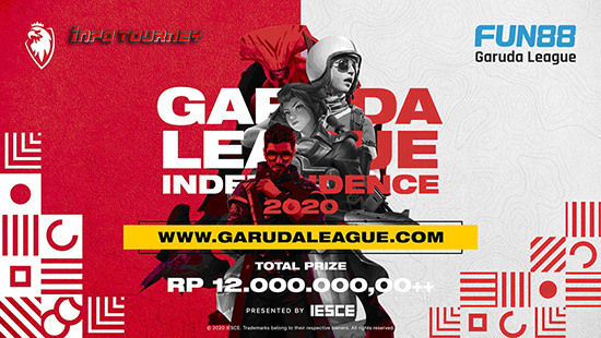 turnamen dota dota2 agustus 2020 garuda league independence 2020 logo
