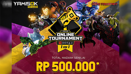 turnamen dota dota2 april 2020 dota 2 yamisok 1vs1 april logo