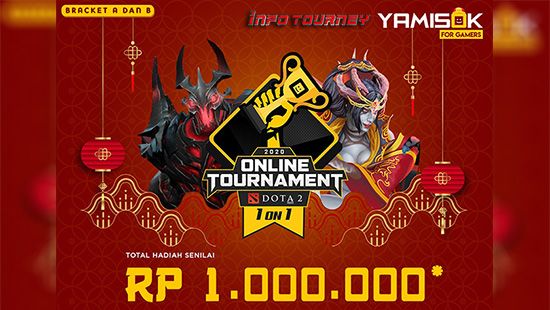 turnamen dota dota2 januari 2020 dota 2 yamisok 1vs1 januari logo