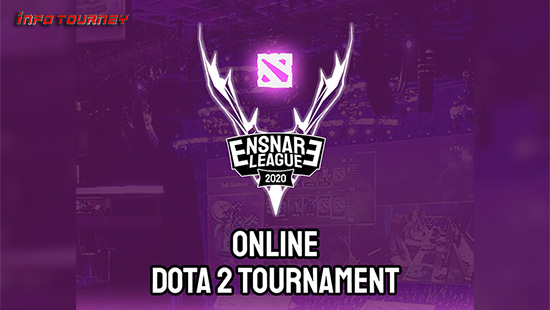 turnamen dota dota2 juni 2020 ensnare league 2020 logo
