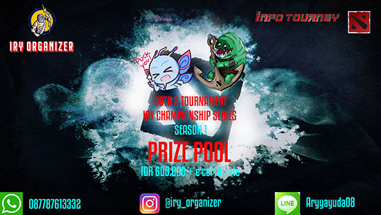 turnamen dota dota2 juni 2020 iry season 1 logo