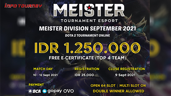 turnamen dota dota2 september 2021 meister division september 2021 logo