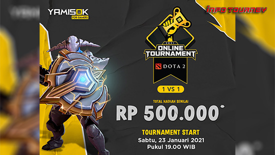 turnamen dota dota2 januari 2021 yamisok 1vs1 januari 2021 logo