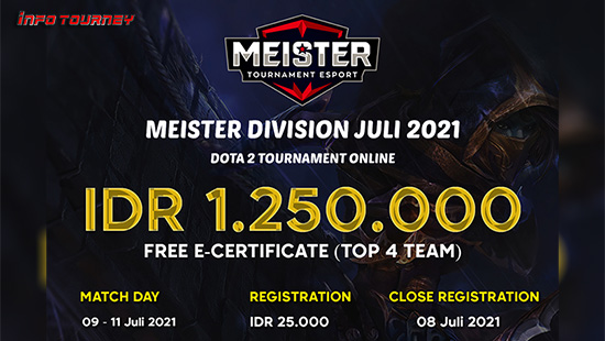 turnamen dota dota2 juli 2021 meister division juli 2021 logo 1