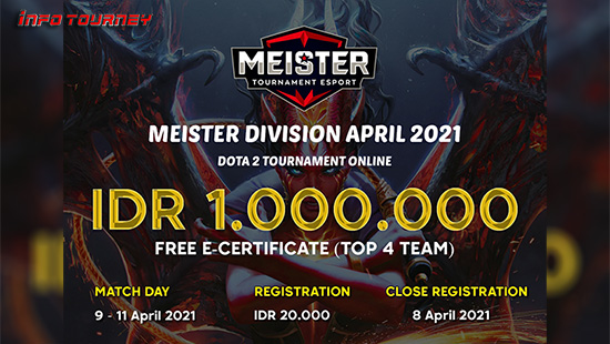 turnamen dota dota2 april 2021 meister division april 2021 logo