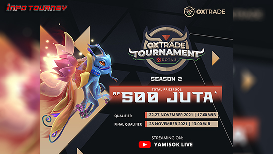 turnamen dota dota2 november 2021 oxtrade season 2 logo
