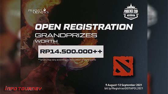 turnamen dota dota2 september 2021 phoenix cup logo