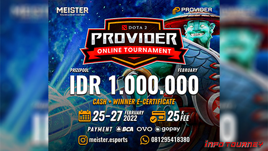 turnamen dota dota2 februari 2022 meister division pro februari logo
