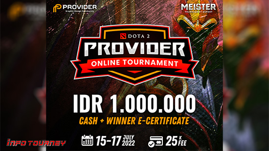 turnamen dota dota2 juli 2022 meister division pro juli logo