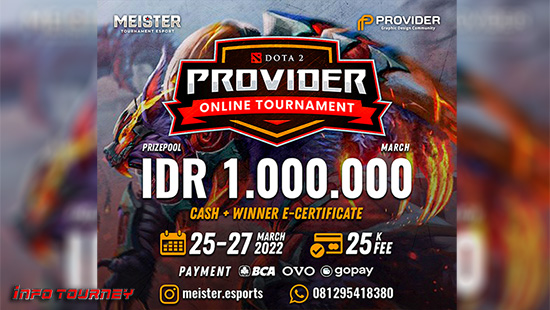 turnamen dota dota2 maret 2022 meister division pro maret logo