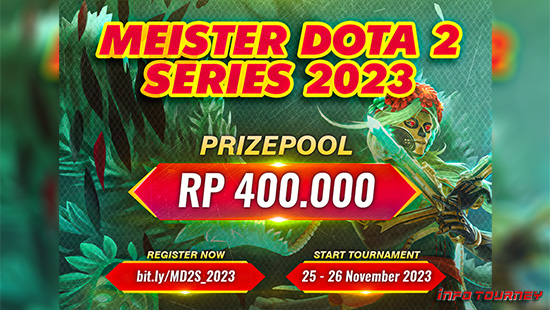 turnamen dota dota2 november 2023 meister series 2023 logo
