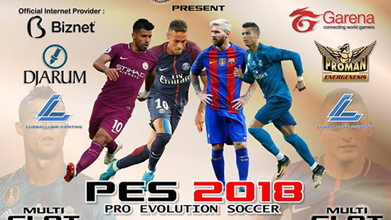turnamen pes 18 banyuwangi esports festival juni 2018 logo