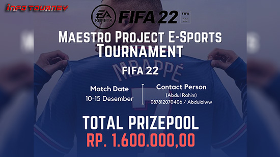 turnamen fifa 22 desember 2021 maestro project logo