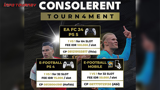 turnamen ea sports fc 24 april 2024 consolerent logo